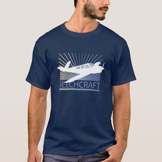 T-shirt Avions de Beechcraft (Devant)