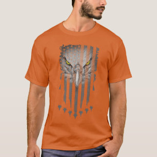 T-shirt Avions de chasse Eagle patriotiques Quatre juillet