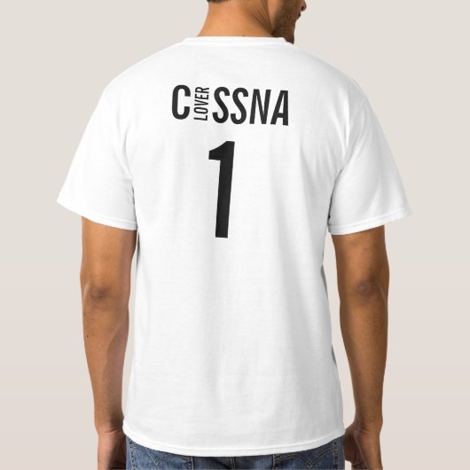 T-shirt Avions modèles de Cessna en vol (Dos)