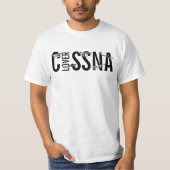 T-shirt Avions modèles de Cessna en vol (Devant)