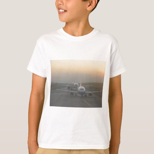 T-shirt Avions sur piste (Devant)