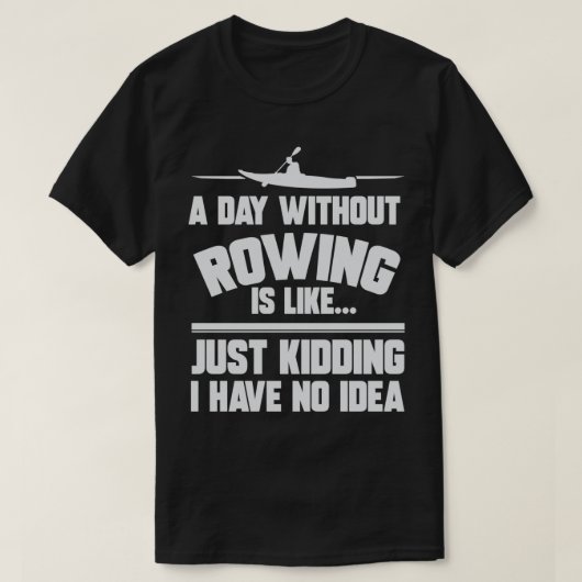 T-shirt Aviron Kayak 3 (Design devant)