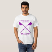 T-shirt Aviron Meme (pourpre) (Devant entier)