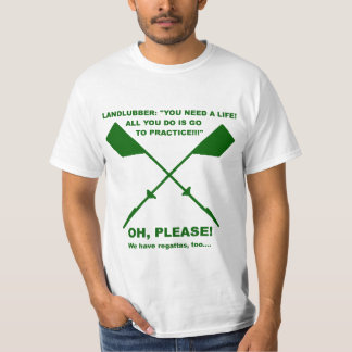 T-shirt Aviron Meme (vert forêt)