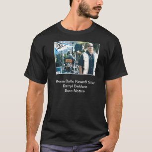 T-shirt Avis en laiton de brûlure de Darryl Baldwin
