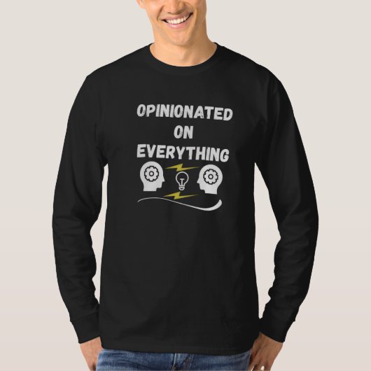 T-shirt Avis Sur Tout (Devant)