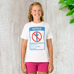 T-shirt Avis Tous Les Visiteurs