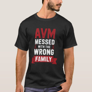 T-shirt AVM Warrior Sensibilisation à la Malformation Arté