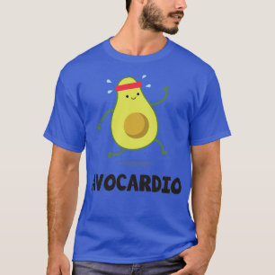 T-shirt Avo Cardio Drôle Exercice Tropical Fruit Avocado S