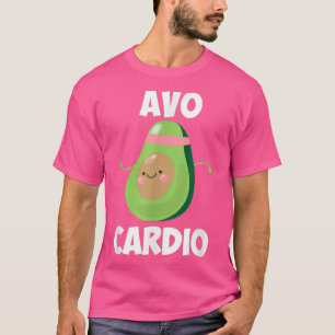 T-shirt Avo Cardio Funny Avocado Workout