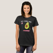 T-shirt Avo Cardio Time Avocado Cardio Time Fitness Workou (Devant entier)