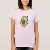 T-shirt Avo-cat-o, Drôle Nerdy Cat Guac Avocado Amateurs T (Devant)
