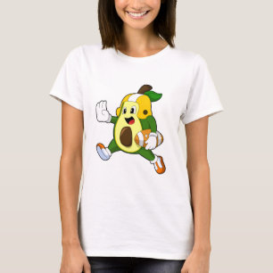 T-shirt Avocado au football