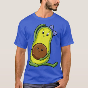 T-shirt Avocado au Yoga avec bébé