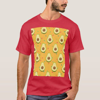 T-shirt Avocado avec des arrosages colorés