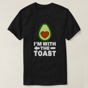 T-shirt Avocado Avec Toast Correspondant Costume Halloween