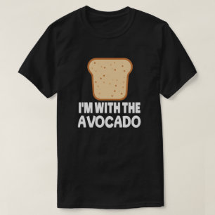 T-shirt Avocado Avec Toast Correspondant Costume Halloween