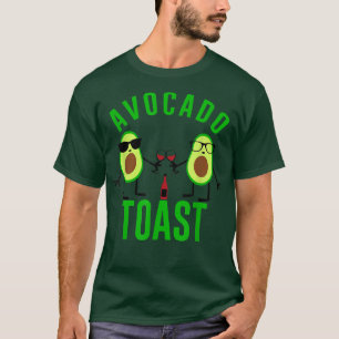 T-shirt Avocado Avo Vegetarian Vegetarian Avocado Toast