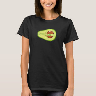T-shirt Avocado Avomazing Vegan Végétarien Sain Food Av