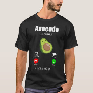 T-shirt Avocado bio végétal végétarien végétarien végétari