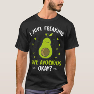 T-shirt Avocado biologique végétal végétarien végétarien v