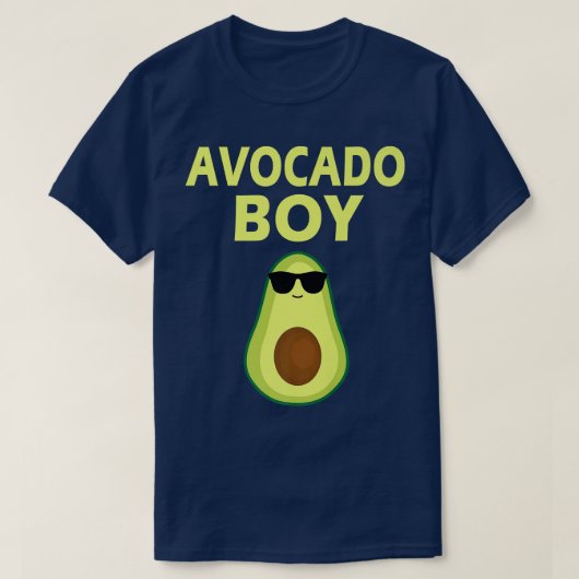 T-shirt Avocado Boy Funny Vegan Dit Pour Les Amateurs D'Av (Design devant)