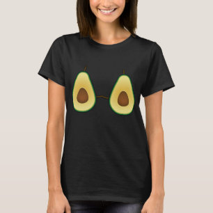 T-shirt Avocado Bra Costume Cute Easy Fruit Halloween
