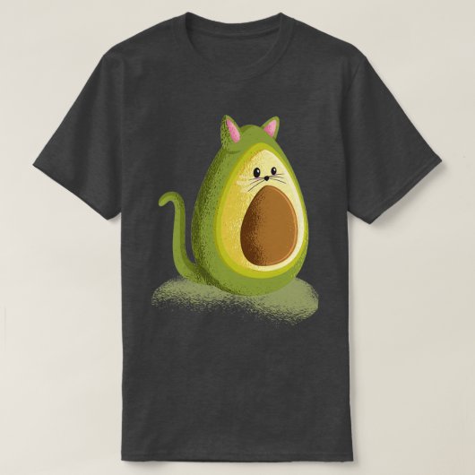 T-shirt Avocado cat 4 (Design devant)