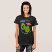 T-shirt Avocado Couple w Sombreros (Devant entier)