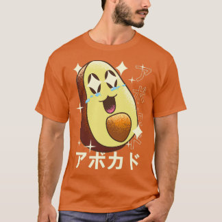 T-shirt Avocado Crazy Kawaii