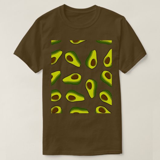 T-shirt Avocado de conception biologique (Design devant)
