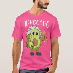 T-shirt Avocado Droit Study étudiant Advocado Avocats