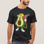 T-shirt Avocado en tant que artisan avec exercices (Devant)