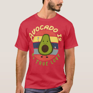 T-shirt Avocado est ma base Avocado Gift Vegetarian Ve