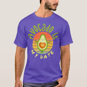 T-shirt Avocado est ma protéine Avocado Gift Vegetaria