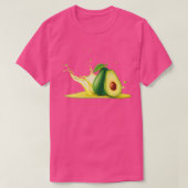 T-shirt Avocado est ma valentine 9 (Design devant)