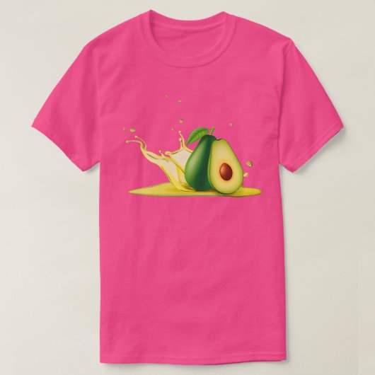 T-shirt Avocado est ma valentine 9 (Design devant)