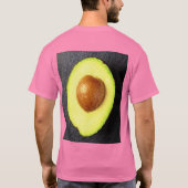 T-shirt "Avocado Fruit" Belle Photo. Commandez dès mainten (Dos)