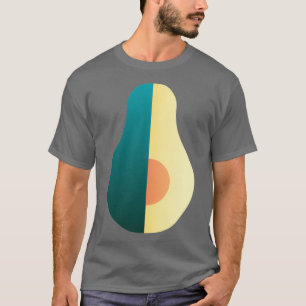 T-shirt Avocado Fruit Slice Bio et une alimentation saine