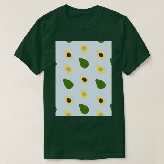 T-shirt Avocado Fruits Floraux (Design devant)