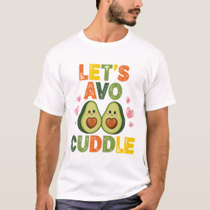 T-Shirt Avocado, Funny Valentines Day Couple Shirt
