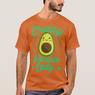 T-shirt Avocado Gift Idea Vegetarian Vegetarian