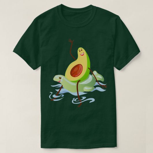 T-shirt Avocado Green 3 (Design devant)