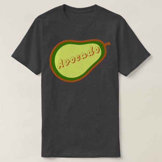 T-shirt Avocado Guacamole T 4 (Design devant)