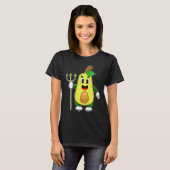 T-shirt Avocado Halloween Devil (Devant entier)