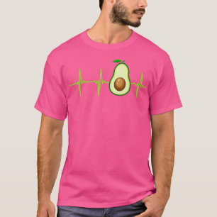 T-shirt Avocado Heartbeat Avocado Vegan Men Classic