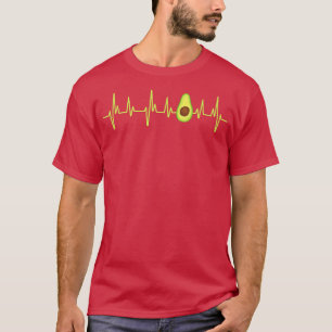 T-shirt Avocado Heartbeatavocado pour hommes et femmes