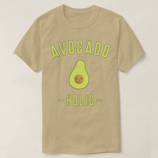 T-shirt Avocado Holic 1 (Design devant)
