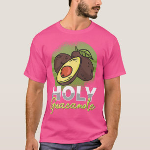T-shirt Avocado Holy Guacamole Cinco De Mayo Vegan Diet Fo