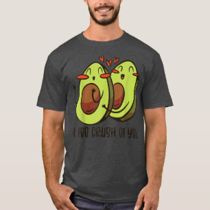 T-shirt Avocado I Avo Crush Sur Vous Vegan Drôle Couple Va